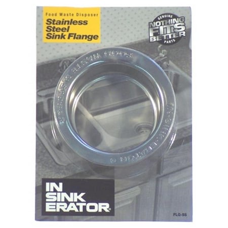 In-Sink-Erator In-sink-erator Stainless Steel Garbage Disposer Sink Flanges  FLGSS FLGSS
